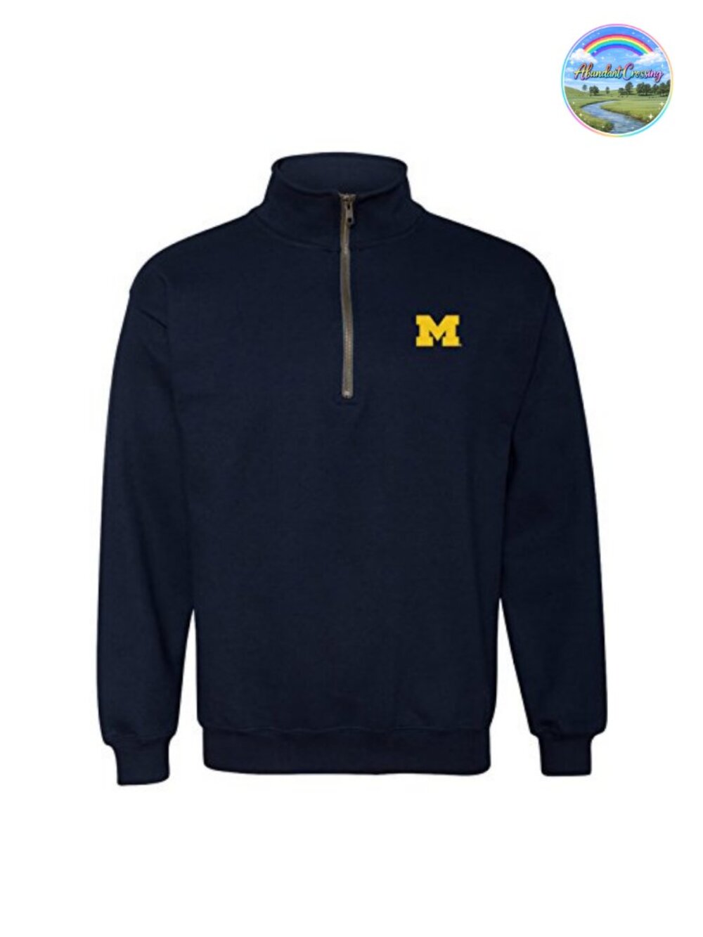 NCAA Quarter Zip Sweatshirt Unisex Heavy Blend Cotton Polyester